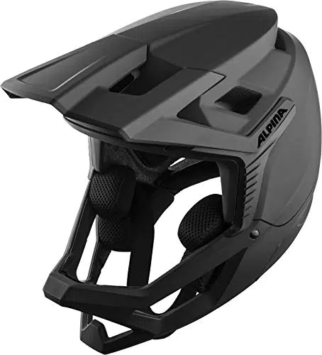 ALPINA Unisex - Erwachsene, ROCA Fahrradhelm, black matt