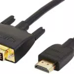 Amazon Basics HDMI A -zu-DVI-Adapterkabel, 1.8 m, Nicht für den Anschluss an SCART- oder VGA-Anschlüsse