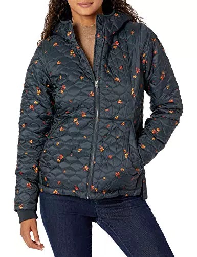 Amazon Essentials Damen Leichter, wasserabweisender Puffermantel mit Sherpa-Futter und Kapuze