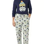 Amazon Essentials Disney, Marvel, Star Wars, Princess Herren Schlafanzug-Schlaf-Sets Flanell