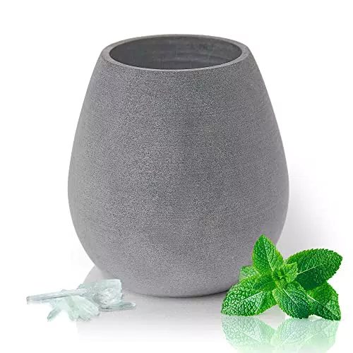 Amazy Sauna Ei aus natürlichem Speckstein, Aromaschale