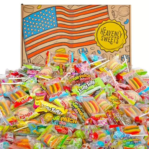 American Candy Amerikanische Süßigkeiten Box, 100+ Stück! Snackbox