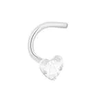 Amor Nasenpiercing 925 Sterling Silber Damen Piercingschmuck