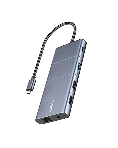 Anker 565 11-in-1 USB-C Hub, Docking-Station mit 10 Gbps USB-C & USB-A Datenports
