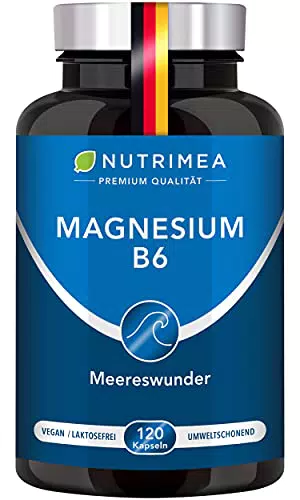 Anti-Stress Mineral MAGNESIUM MARE + Vitamin B6, Natürliche Magnesiumquelle