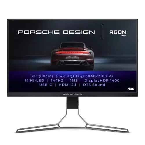 AOC AGON Pro PD32M - 32 Zoll UHD Gaming Monitor, 144 Hz
