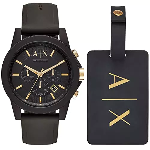 Armani Exchange Uhr für Männer, Chronographenwerk