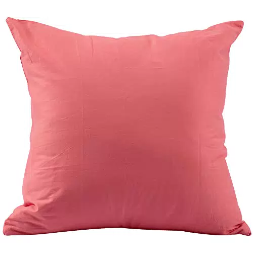 ATsense 2er Set Kissenbezug 50x50 cm - 100% Baumwolle