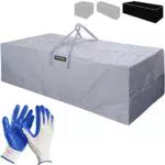 Aufbewahrungstasche Für Gartenauflagen & Gartenpolster 200X75X60Cm Schutzhülle Für Polsterauflagen