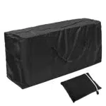 Auflagentasche Gartenpolster Aufbewahrungstasche Gartenauflagen Schutzhülle Oxford Aufbewahrung mit Tragegriff für Gartenmöbel Kissen Polsterauflagen Weihnachtsbaume