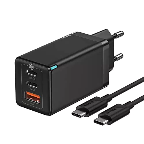 Baseus Ladegerät 65 W, Power Delivery mit GaN Tech