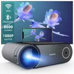 Beamer WiFi Bluetooth, Projektor 1080p Native, 8000 Lumens
