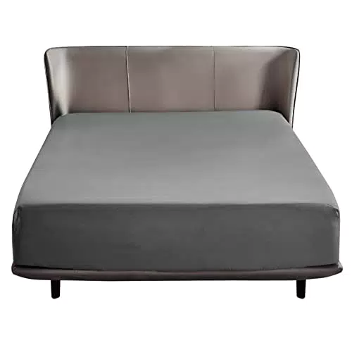 Bedsure Spannbettlaken 180x200cm Boxspringbett Topper - Polyester Mikrofasermaterial Bettlaken 180x200 cm für Matratzenhöhe bis 30 cm