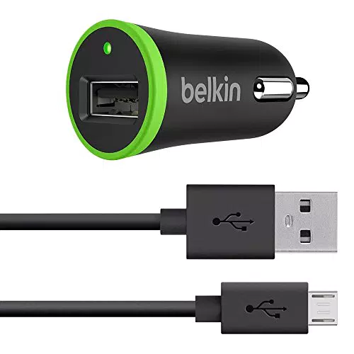Belkin 2,4 A Universal-Kfz-Ladegerät  schwarz