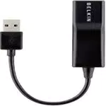 Belkin RJ45 Netzwerk Adapter CAT 5 12.00cm Schwarz F4U047bt