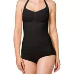 belly cloud Damen Formendes Top 6454, Schwarz, XX