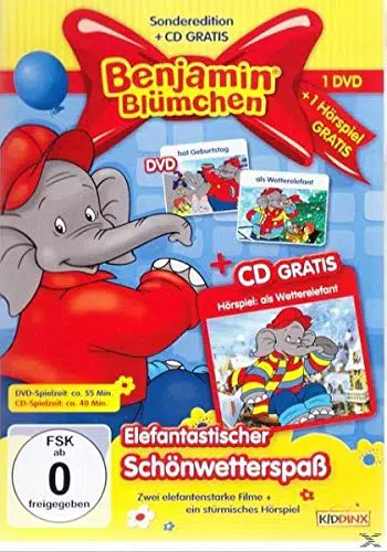 Benjamin hat Geburtstag/ Benjamin als Wetterelefant