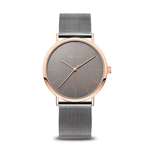 BERING Damen Uhr Quarz Movement - Classic Collection mit Edelstahl und Saphirglas 13436-369 Armbandsuhren - Wasserdicht: 3 AT