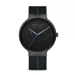 BERING Herren Uhr Quarz Movement - Max René Collection mit Silikon und Saphirglas 15542-428 Armbandsuhren - Wasserdicht: 5 AT