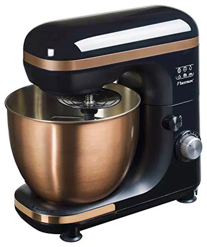 Bestron 4-in-1 Küchenmaschine, 7 Geschwindigkeitsstufen