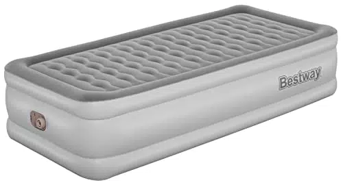 Bestway TriTech Single XL Luftbett mit UltraFresh-Oberfläche und integrierter Elektropumpe 203 x 97 x 46 cm