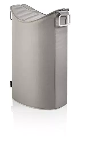 blomus Wäschesammler -FRISCO- Wäschekorb 65 Liter Taupe