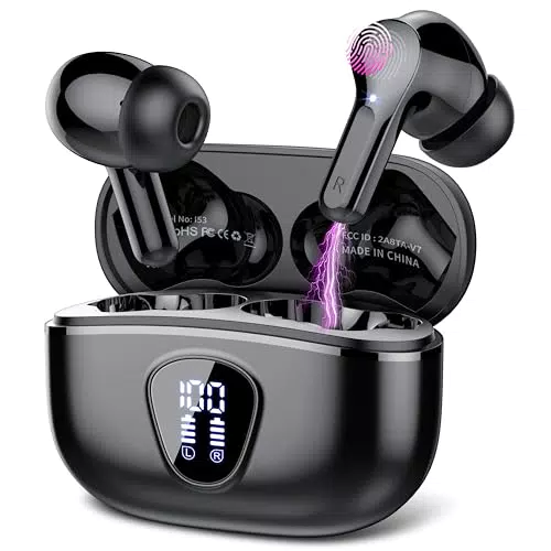 Bluetooth Kopfhörer, Kopfhörer Kabellos Bluetooth 5.3 In Ear