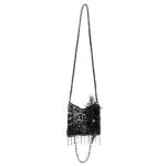 Boland Charleston-Tasche 20er-Jahre Accessoire schwarz 20x18cm - Schwarz