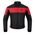 BORLENI Motorradjacke Herren Sommer aus Atmungsaktivem Mesh mit Abnehmbare Protektoren an Ellbogen und Schultern Level 2 - Zertifiziert CE L-CN