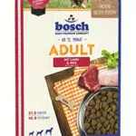 bosch HPC Adult mit Lamm & Reis, Hundetrockenfutter für ausgewachsene Hunde aller Rassen