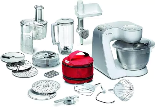 Bosch Küchenmaschine MUM5 Styline MUM54270DE, Edelstahlschüssel 3