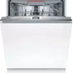 Bosch Serie 4, Vollintegrierter Geschirrspüler, 60 cm SBV4HVX00E aus Edelstahl