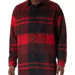 BOSS Casual Herren Overshirt Laurus Rot X-Large