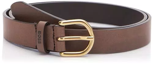BOSS Damen Elen_Sz25 Belt, Dark Brown204, 90