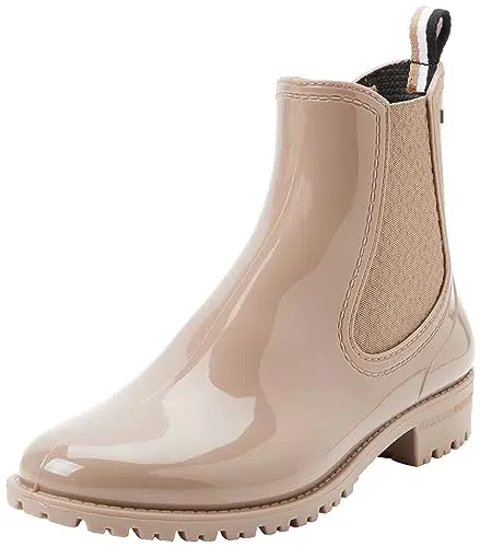 BOSS Damen Martha RainBootie-MN, Beige