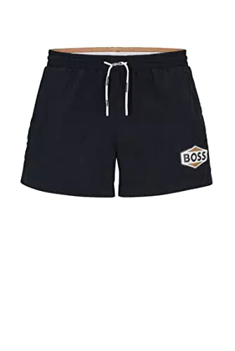 BOSS, Herren Badeshorts Pacific, Black, XX