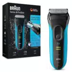 Braun Series 3 ProSkin Rasierer Herren, Elektrorasierer mit Präzisionstrimmer