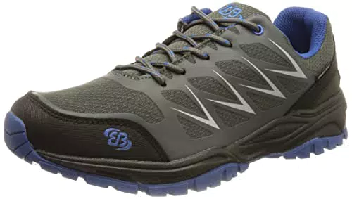 Brütting Unisex Norwalk Walkingschuhe, grau/blau