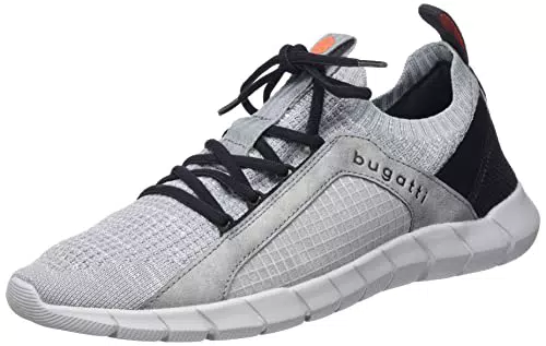 bugatti Herren 342A9V616900 Slipper, hellgrau