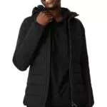 C&A Damen Anorak Figurbetonend Stretch|Polyester Nicht wasserfest schwarz 34