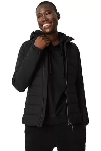 C&A Damen Anorak Figurbetonend Stretch|Polyester Nicht wasserfest schwarz 34