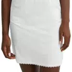 C&A Damen Hüftslip Unterwäsche Nylon weiß