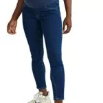 C&A Damen Jeggings Hosen Mama Skinny Stretch|Denim|Baumwolle Jeans-blau 48 S-L-R