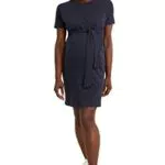 C&A Damen Kleid Umstandsmode Rundhalsausschnitt unter dem Knie Column/Enger