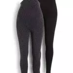C&A Damen Leggings Hosen Umstandsmode Skinny Unifarben|Bedruckt 2er Pack|Multipack dunkelgrau
