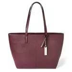 C&A Damen Shopper-Tasche Unifarben bordeaux 1 size