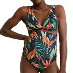 C&A Damen Slip Umstandsmode Gemustert Stretch|Synthetisch bunt 48