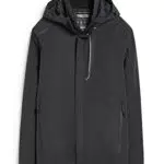 C&A Herren Parka Polyester|Synthetisch|Nylon dunkelgrau