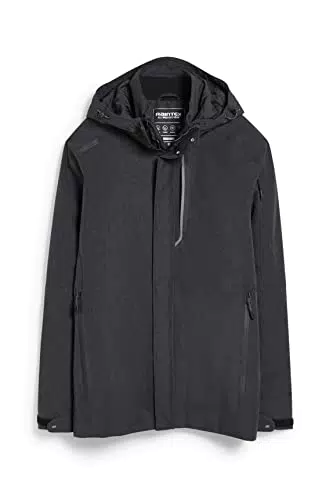 C&A Herren Parka Polyester|Synthetisch|Nylon dunkelgrau