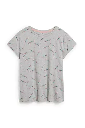 C&A Kinder Mädchen Pyjama Multipack Regular Fit Motivprint|Unifarben|Bedruckt Friends rosa 158